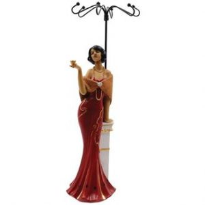 Glamour Jewelry Holder - Red