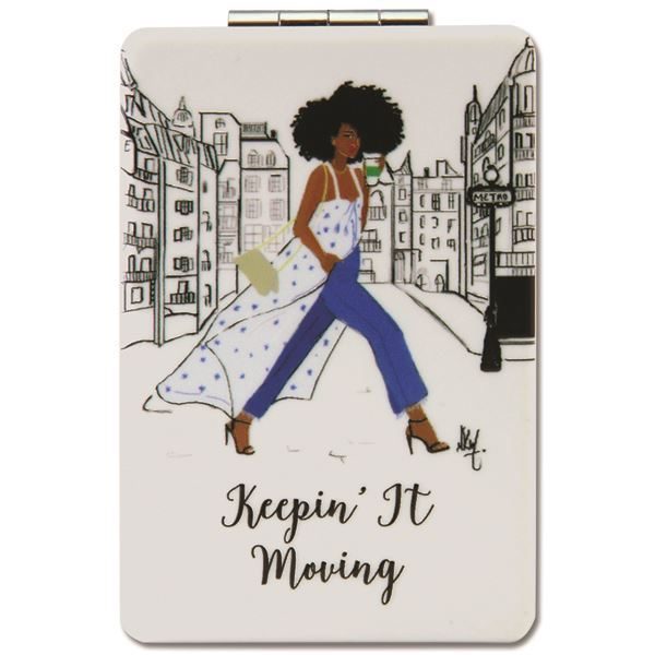 Keepin' It Moving Compact Mirror