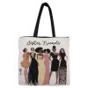 Sister Friends  Woven Tote bag